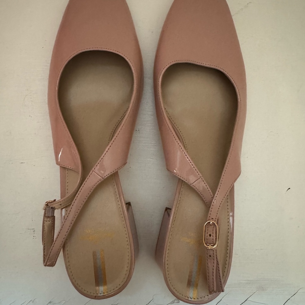 French Sole Slingback Heel 9.5
